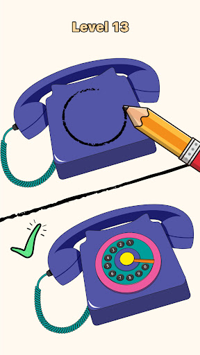 Android application DOP - Draw Puzzle screenshort