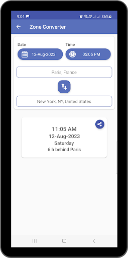 World Time Zone Clock Time now