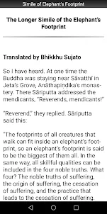 Simile of Elephant's Footprint