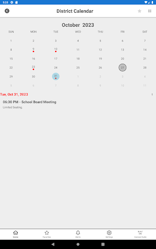 Hooker Schools Connect Screenshot