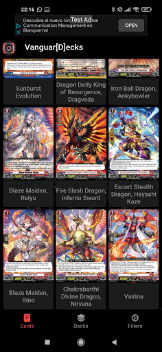VanguarDecks - Cardfight Vanguard Deck Manager