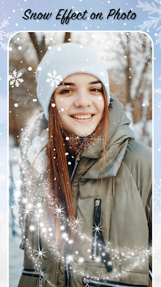 Snow Effect Photo Editor Appのおすすめ画像1