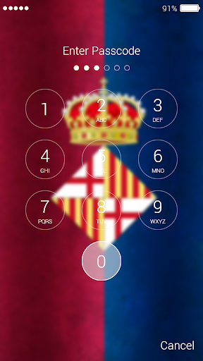 Barcelona Lock Screen Screen 2