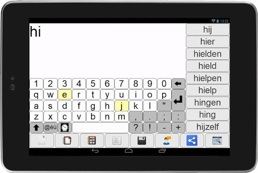 TypeSpeak Screen 3