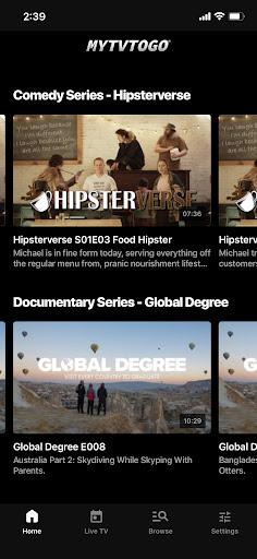 MYTVTOGO Screen 3