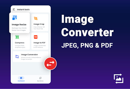 Android application Image Converter - JPG PNG PDF screenshort