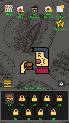Burger Idle Clicker Screen 2