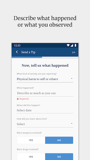 SafeTN Screen 2