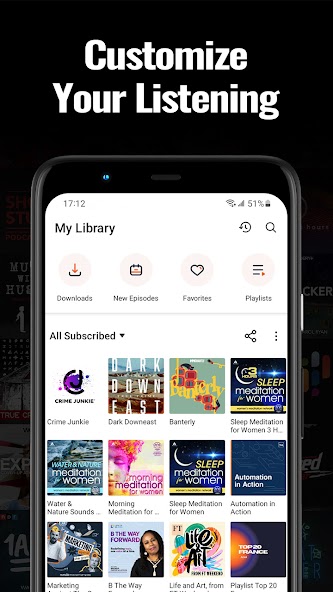 Podcast Player - Castbox banner