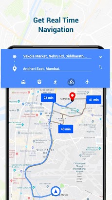 GPS Route Finder - Map Navigation & GPS Locationのおすすめ画像1