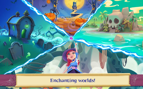 Bubble Witch 2 Saga 1.142.0 Apk MOD (Boosters/Lives/Moves) poster-8