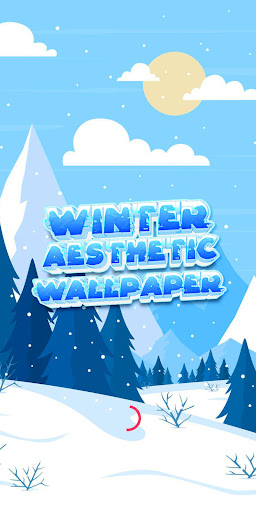 Android application winter wallpaper screenshort