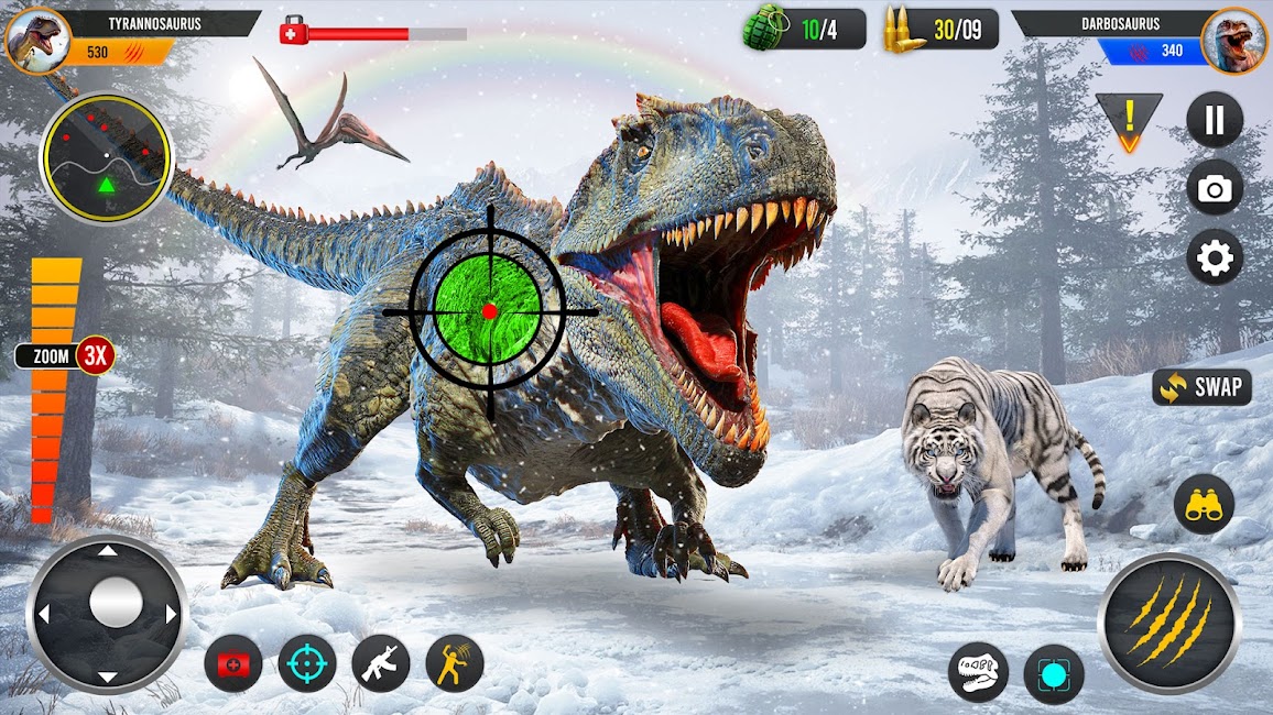 Real Dinosaur Shooting Mod APK for android