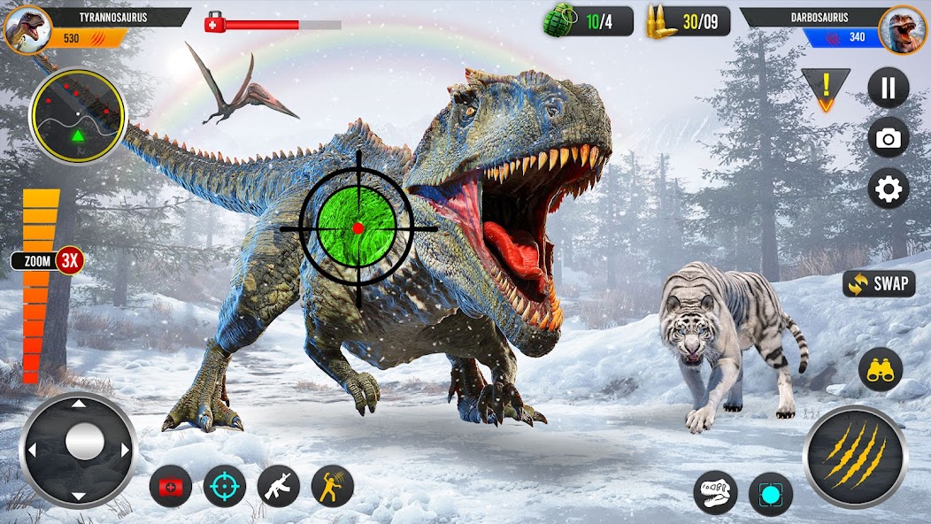 jogos de caça dinossauros 3d 5.12 APK + Mod (Unlimited money) para Android