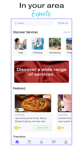 Hourdeal - Local Services Screen 2