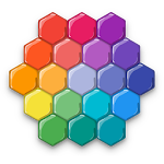 Cover Image of Descargar Hexagon Colors - Relaxing game  APK