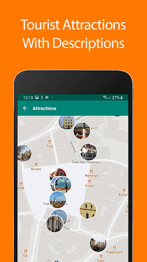 Android application Tallinn Offline Map and Travel screenshort