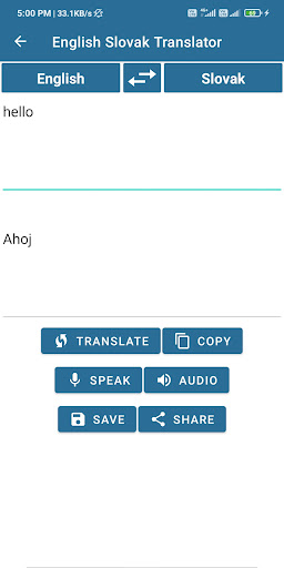 English Slovak Translator