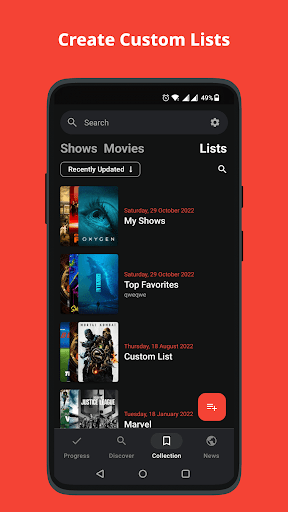 Showly: Track Shows & Movies 5