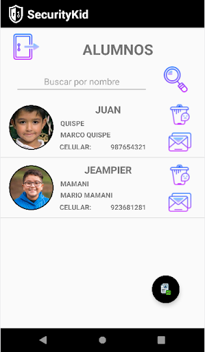 SecurityKid Screen 2