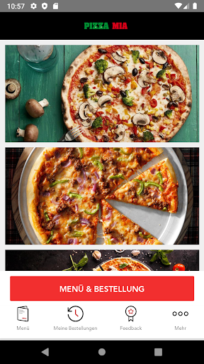 Android application Pizza Mia Strengelbach screenshort