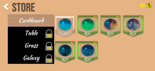 Marble Challenge Screen 2