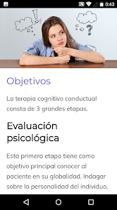 Screenshot 3 Curso de Terapia Cognitiva android