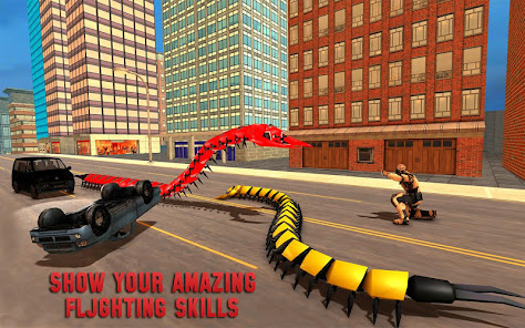Captura de Pantalla 13 Centipede Robot Car Game 2022 android