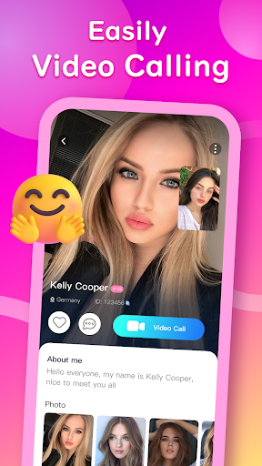 Android application Vinchat-Online Video Chat screenshort