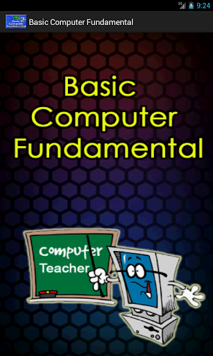 Android application Basic Computer Fundamentals screenshort