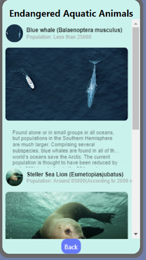 Endangered Animals by Sikemi