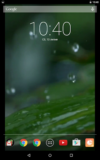 Slow Raining Video Live Wallpa