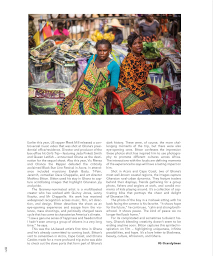Screenshot of Ubikwist Magazine