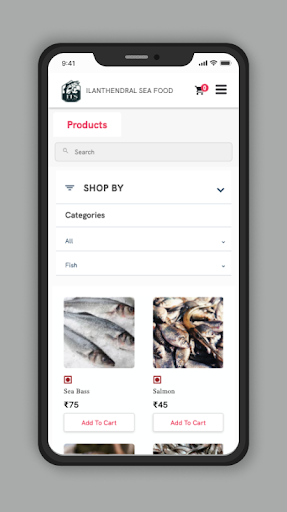 Android application ITS daily fresh screenshort