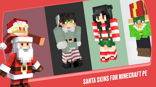 Android application Santa Skins for Minecraft PE screenshort