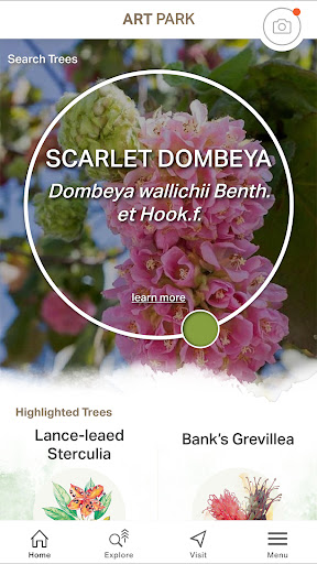Android application Discover Trees at WestK screenshort