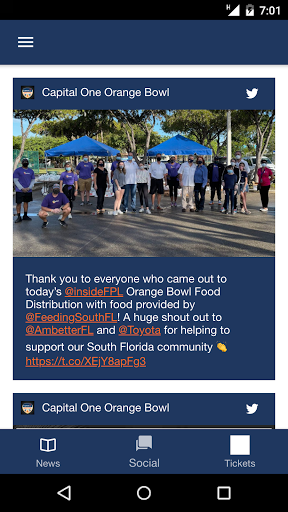 Screenshot of Orange Bowl