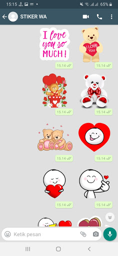Sticker WA Happy Valentines Day WAStickerApps