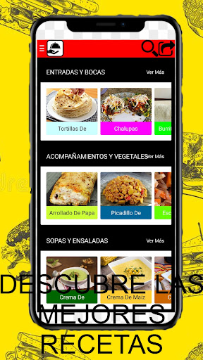CR Recetas Screen 2