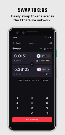 tastycrypto: Crypto Wallet Screen 3