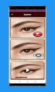 Eyeliner step by step