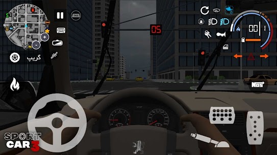 Sport car 3 : Taxi & Police – MOD APK 6