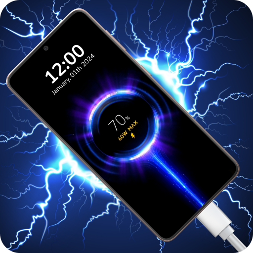 HD Battery Charging Animation