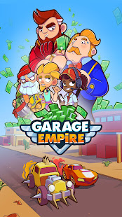 Garage Empire - холостой строительный магнат и гоночная игра