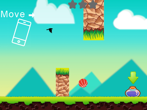 Android application Jump Ball screenshort