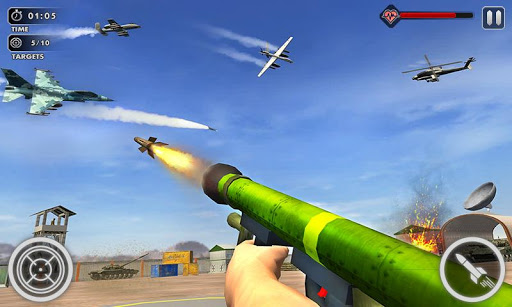 Airplane Sky Shooter Game Screen 2