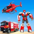 Rescue Robot Car Transform - FireTruck Robot Games 1.4
