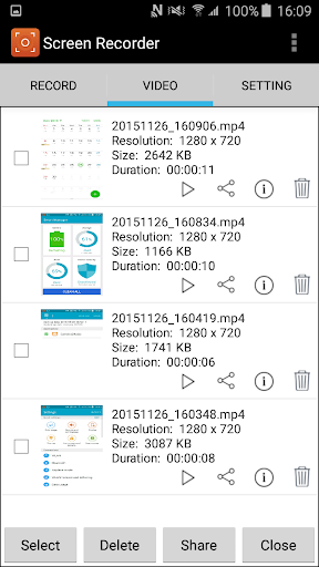 Screen Recorder Screen 2