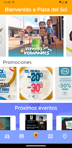 Android application Plaza del Sol screenshort