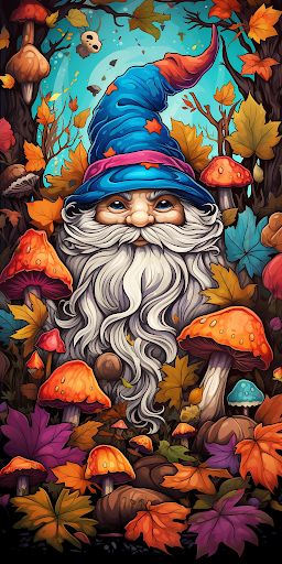 Gnome Coloring Adults Screen 3